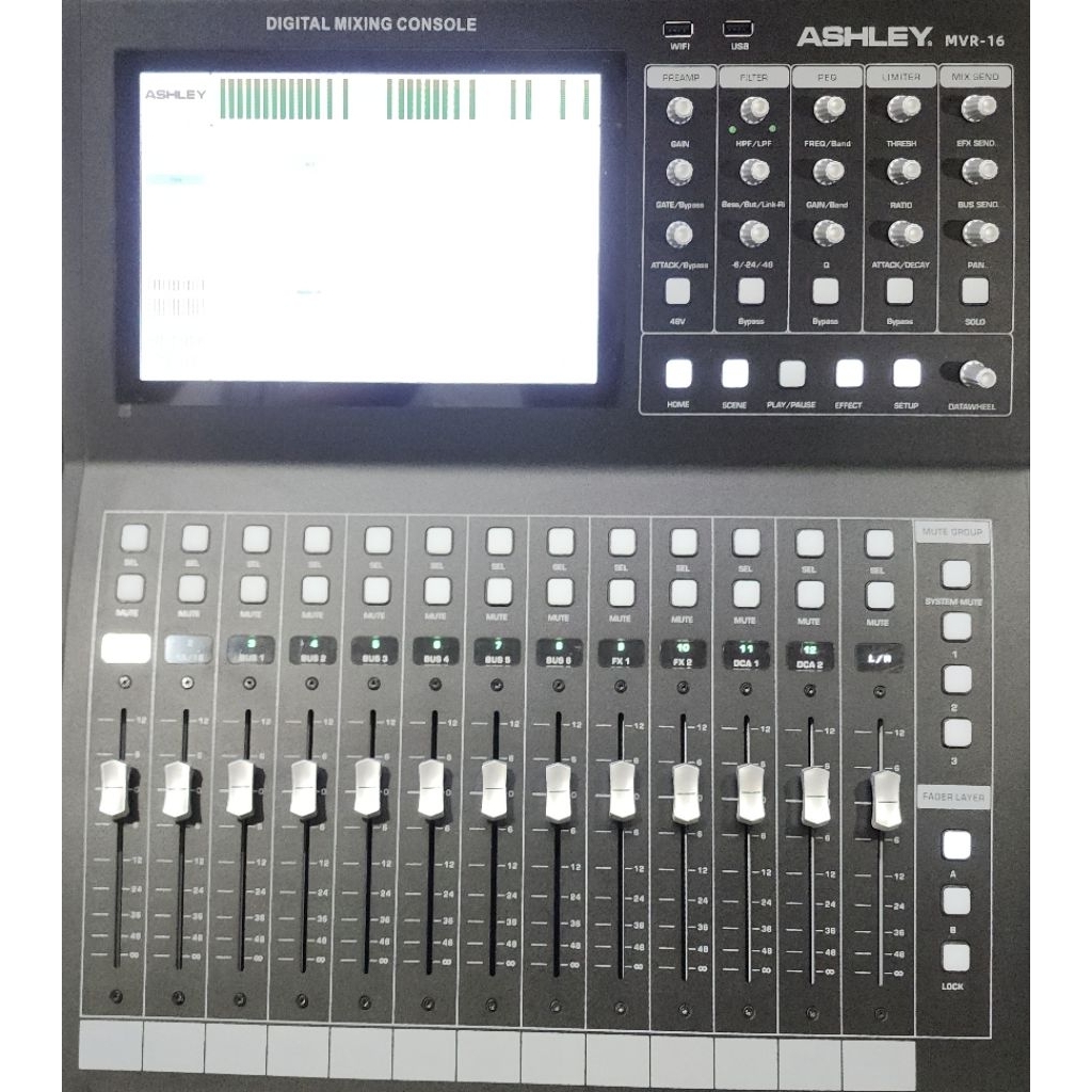 MIXER DIGITAL ASHLEY MVR16 / MVR 16 PLUS HARDCASE – ORIGINAL