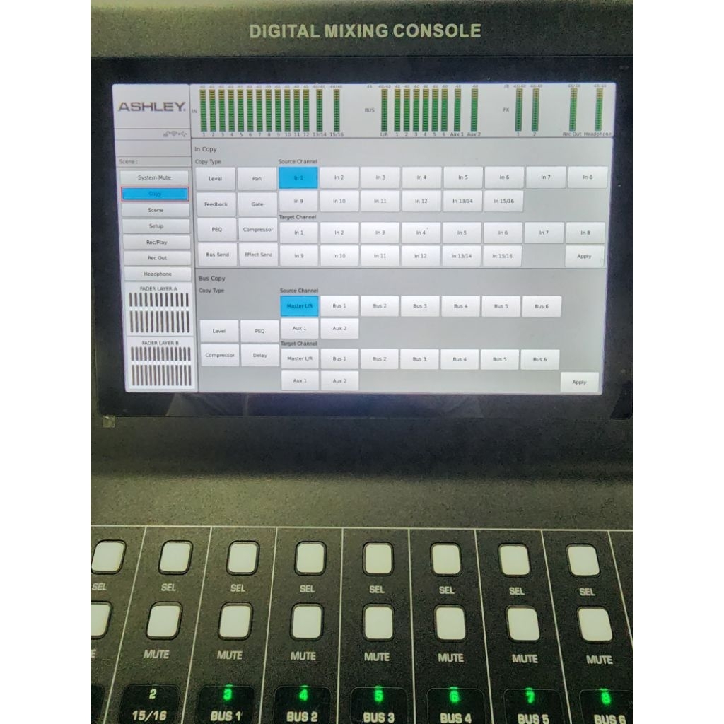 MIXER DIGITAL ASHLEY MVR16 / MVR 16 PLUS HARDCASE – ORIGINAL