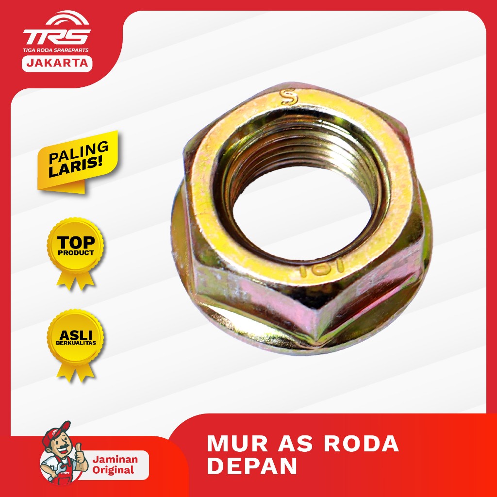 TRS Mur As Roda Depan Viar Kaisar Tossa Nozomi Appktm Happy Roda 3 Spareparts Original TRS Jakarta