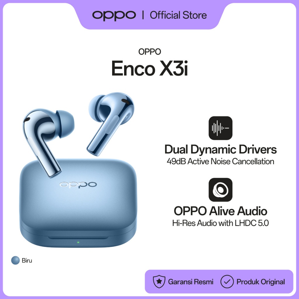 [NEW] OPPO Enco X3i True Wireless Noise Cancelling Earbuds