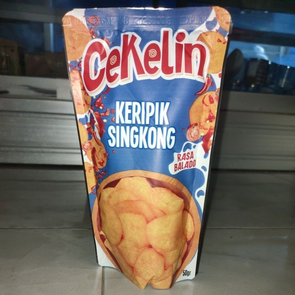 

Keripik Singkong by Cekelin (50 gram) Rasa Balado