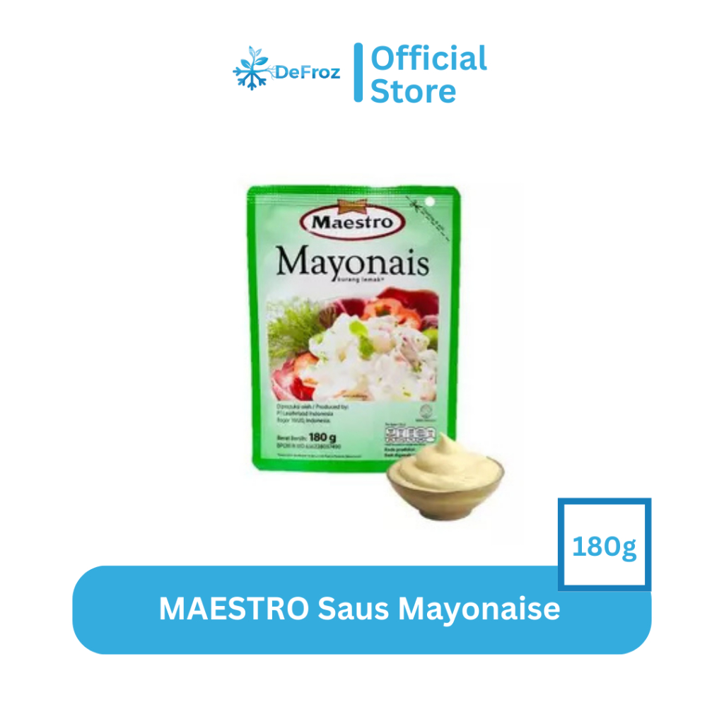 

MAESTRO Saus Mayonaise 180 Gram