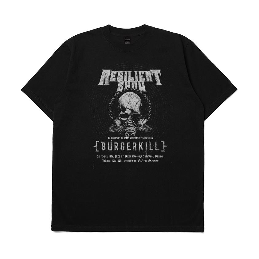 Rockmerch T-shirt Burgerkill Resilient Tour