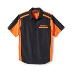 Kemeja Pria Harley-Davidson Original Colorblock Shirt | Baju Riding HD 96384-25VM