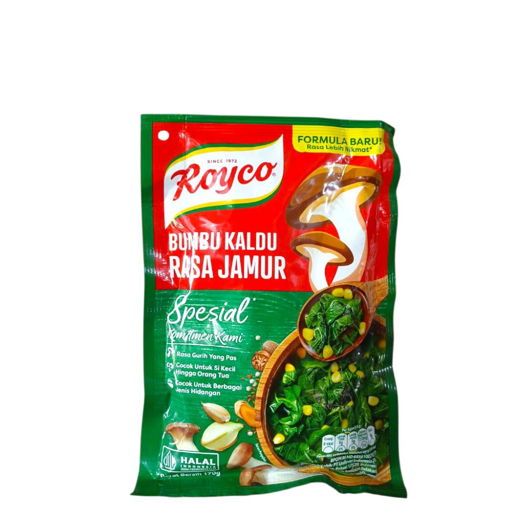 

Royco bumbu kaldu rasa jamur 170g
