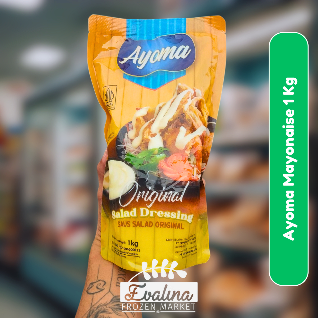 

Mayonaise Ayoma 1 Kg Ayoma Mayones Manis 1 Kg Salad Dressing 1 Kg