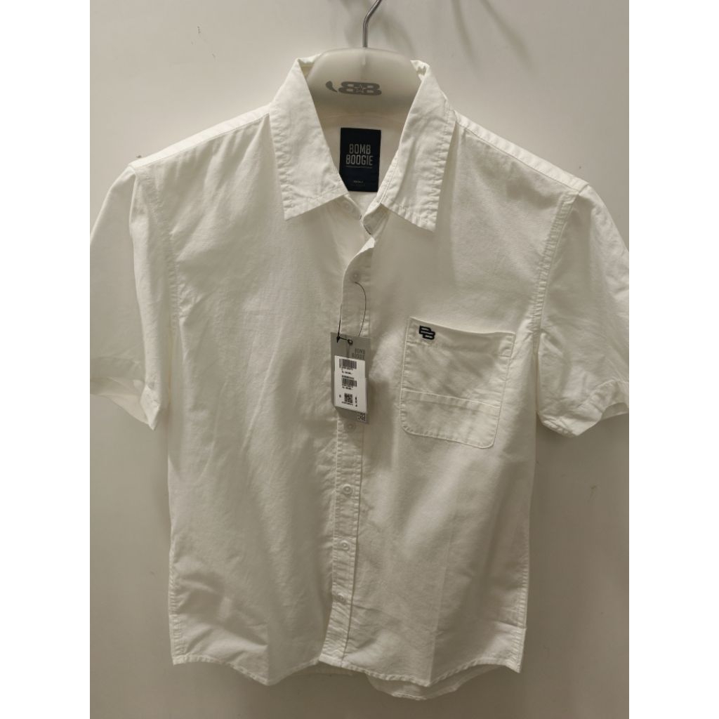 KEMEJA LENGAN PENDEK KEREN BOMBBOOGIE ORIGINAL