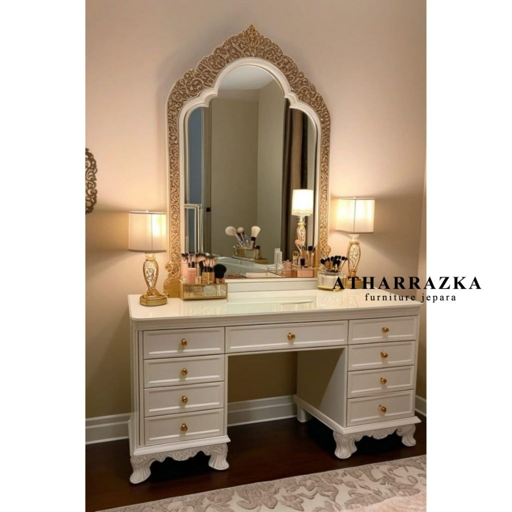 MEJA RIAS JATI MEWAH_MEJA RIAS UKIR JATI_TOLET JATI UKIR