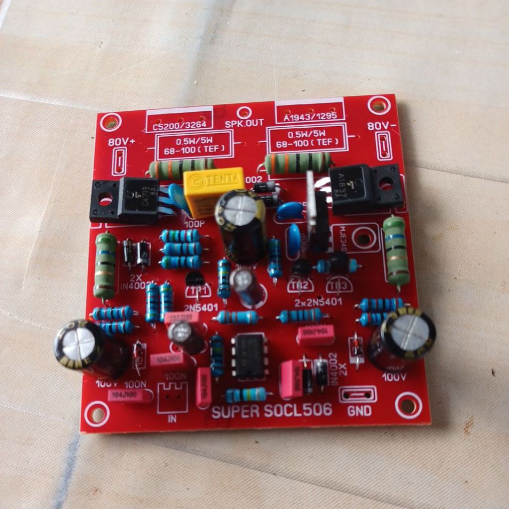 power driver SOCL 506 modif flatt