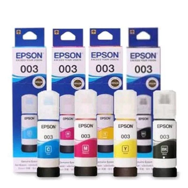 TINTA EPSON T003 / TINTA EPSON L3110 /  L3110 / L1110 / Magenta / Yellow / Cyan