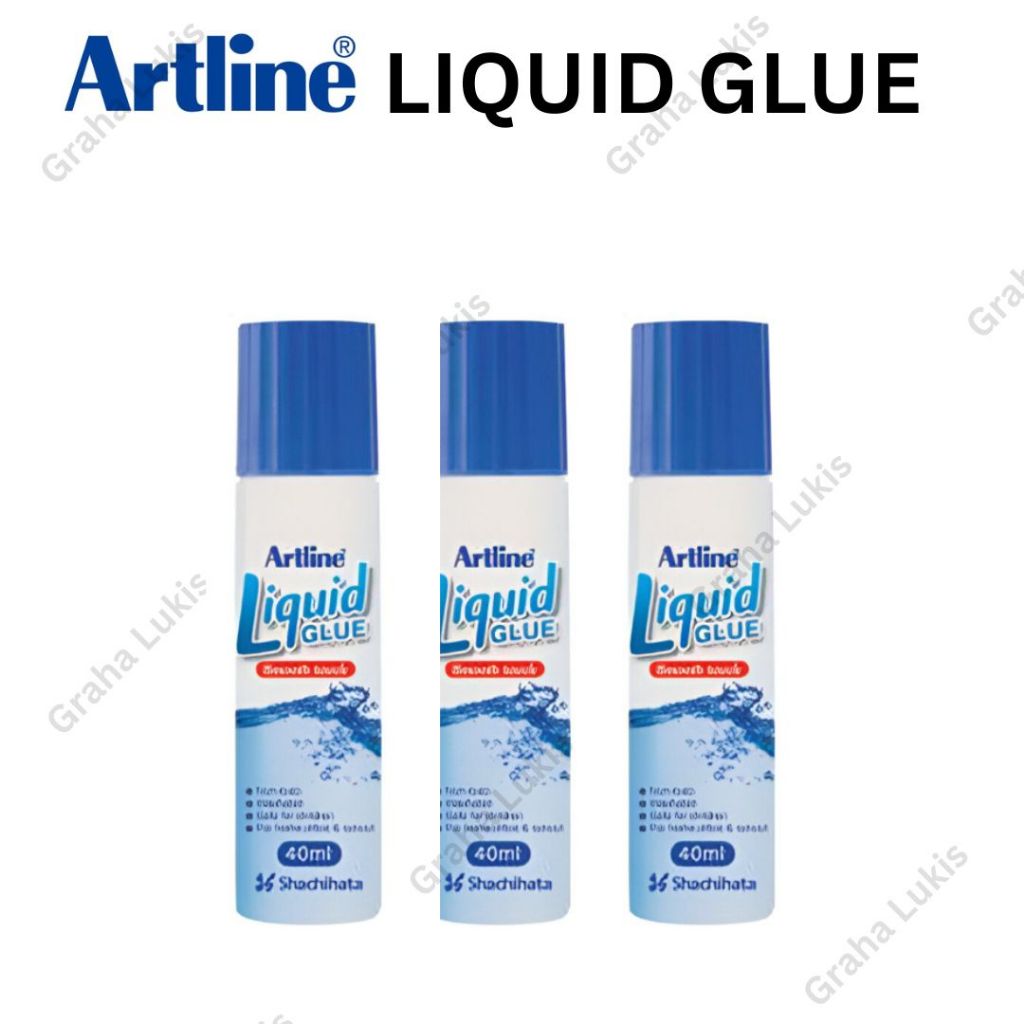 

ARTLINE Liquid Glue 40ml - Lem Kertas Cair 40ml