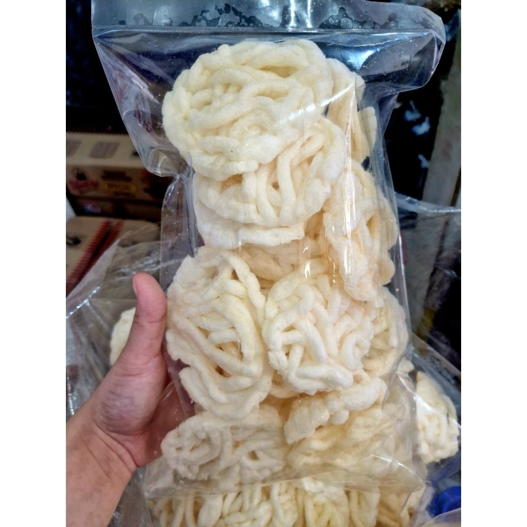 

(KILO) Kerupuk Ikan Asli Palembang Bulat 120 grams