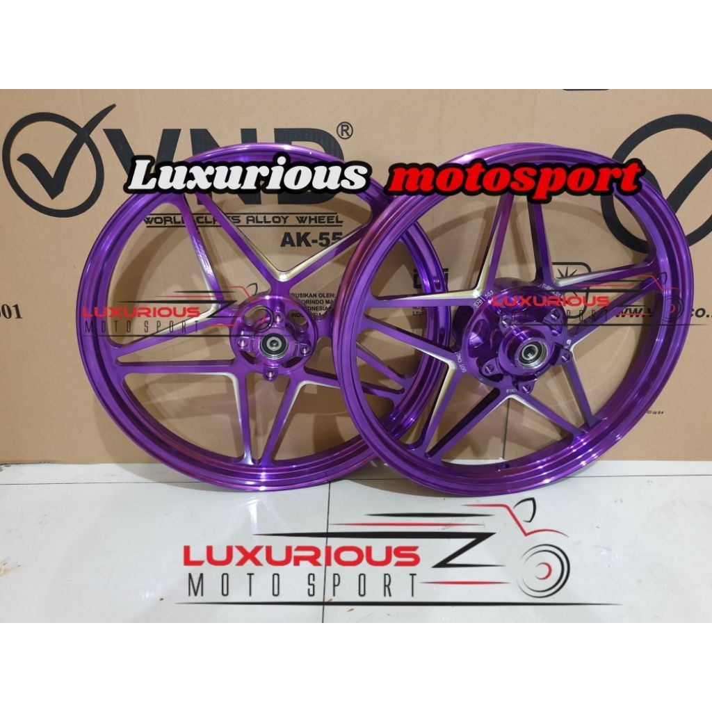 Velg VND V Speed V2 Ring 17 Jupiter Z/ F1ZR/ Vega ZR/ Jupiter Z1/ Jupiter Burhan F140x17 & R160x17 V