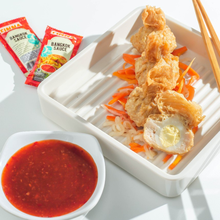 

FINNA SAUS SAMBAL BANGKOK SACHET 9gr / SAOS THAILAND PEDAS MANIS - DISASS JOGJA