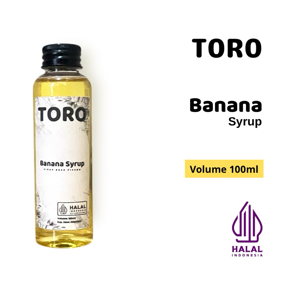 

Banana Syrup 100ml | Sirup Rasa Pisang 100ml