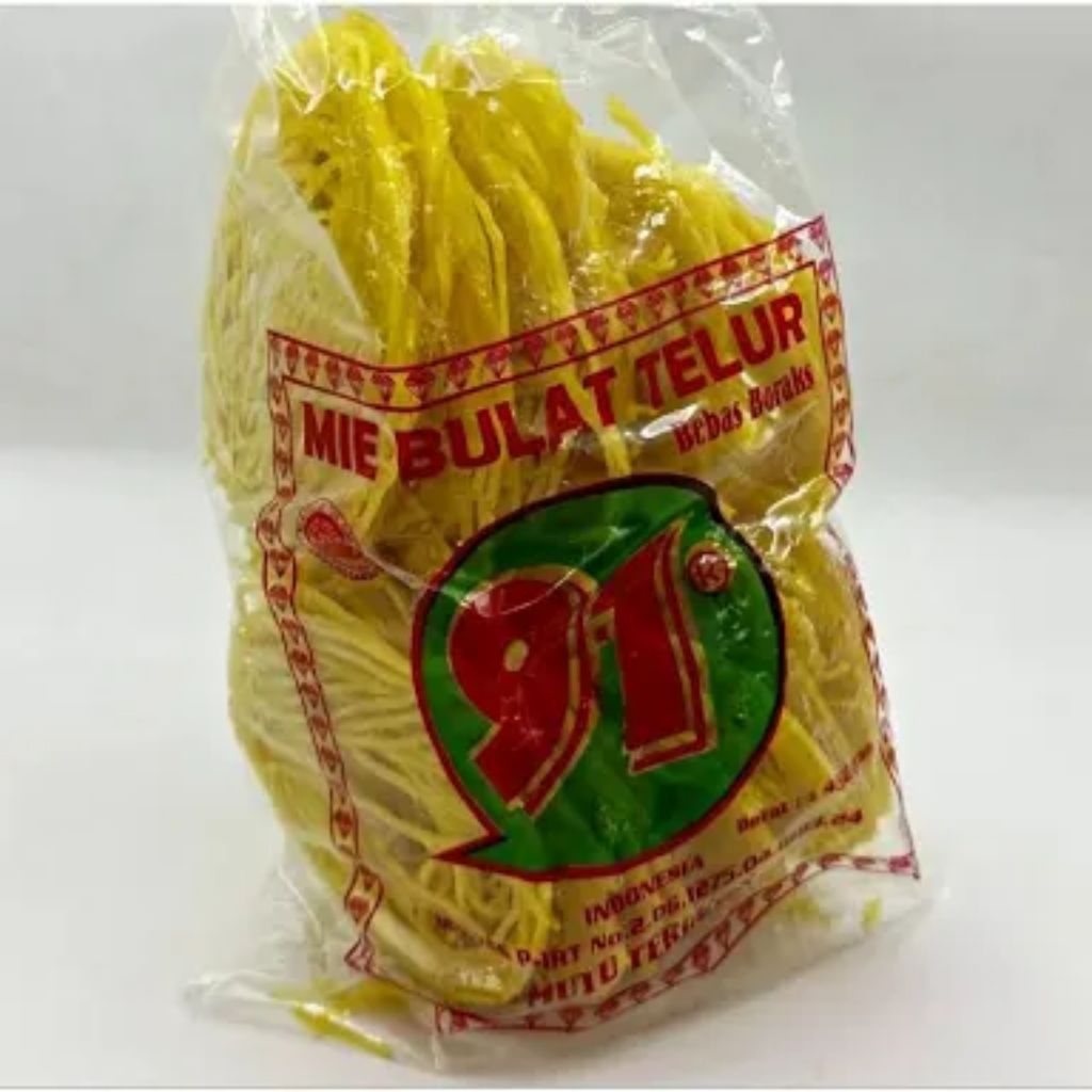 

Kerupuk Mie Bulat Telur Khas Medan cap 91 500 gram