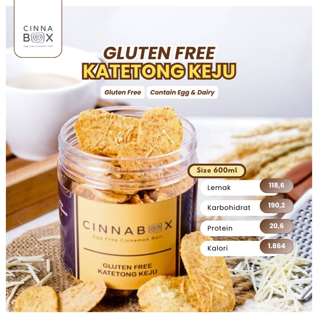 

Gluten Free Katetong Keju Cookies