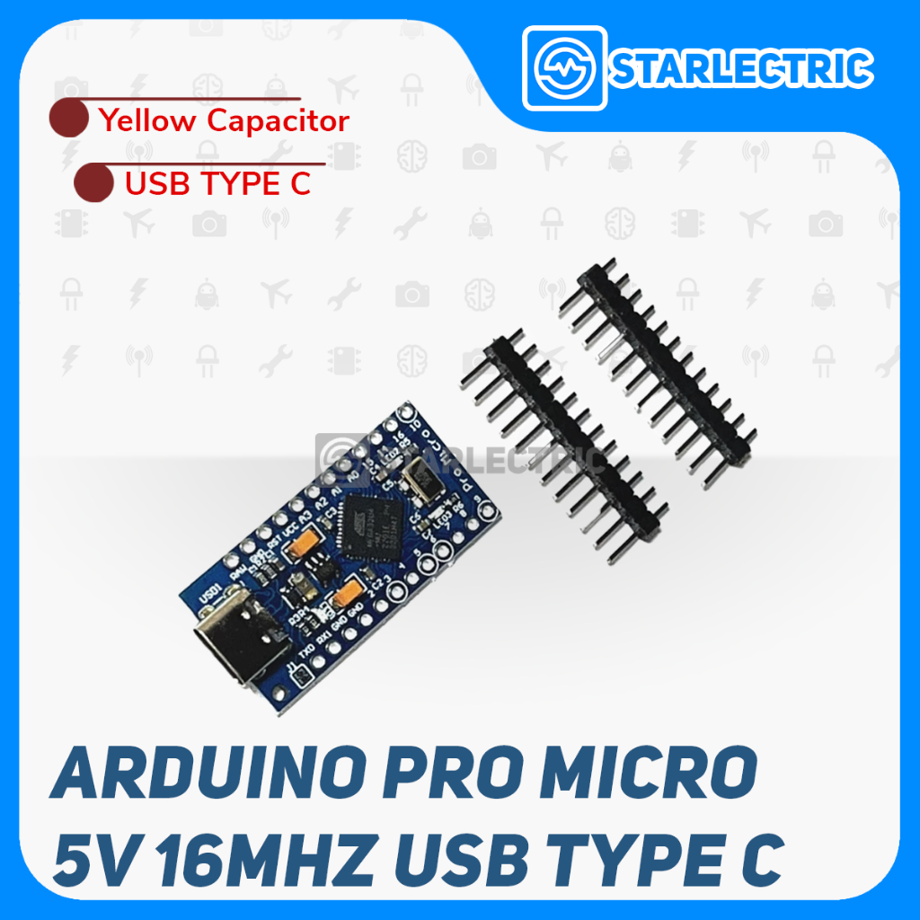 Arduino Pro Micro ATMEGA32U4 5V 16HZ USB TYPE C BOARD TYPE-C ProMicro Arduino Compatible