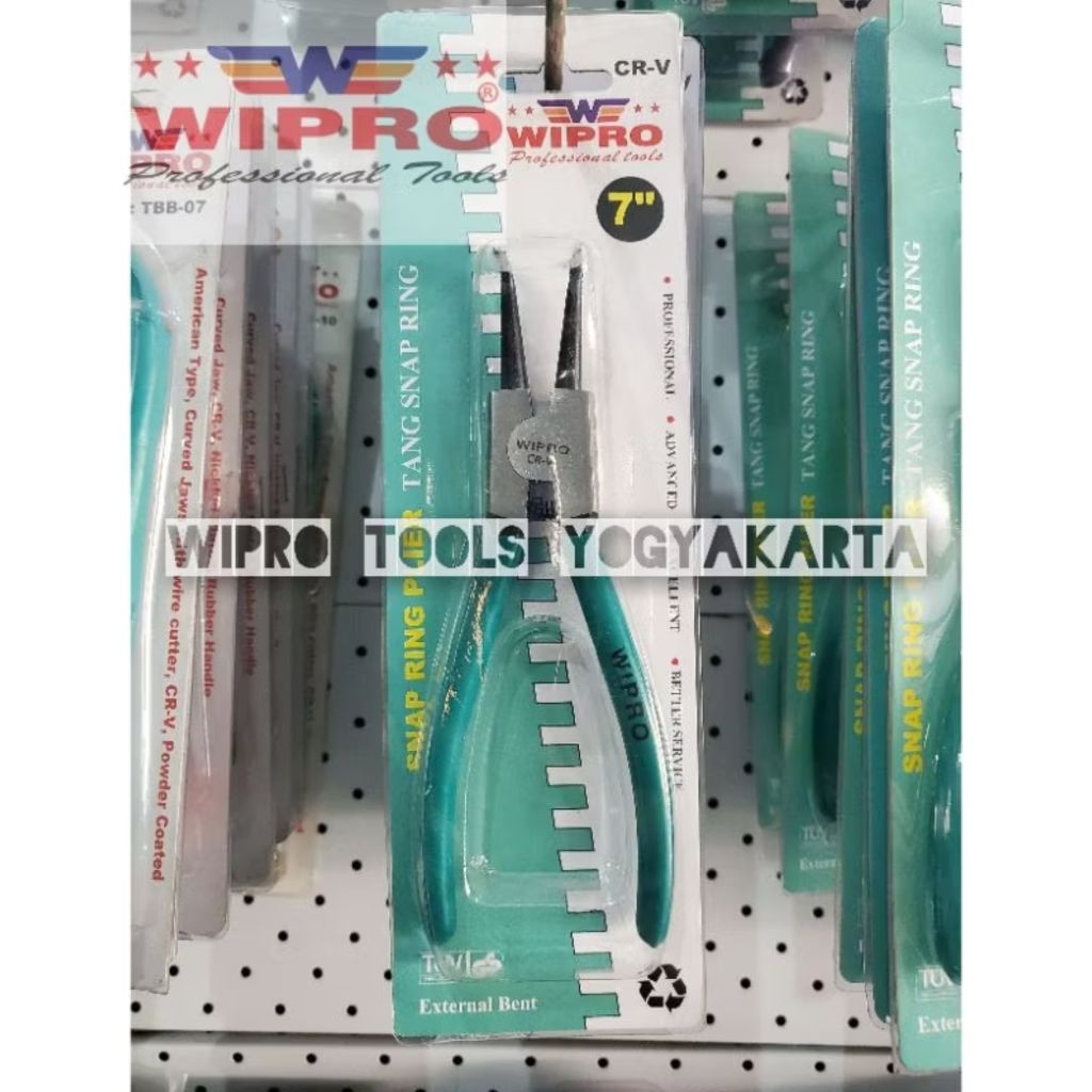Tang Snap Ring Wipro / Wipro Tang Snap Ring / Tang Sirklip Wipro Internal - External Bengkok Lurus W