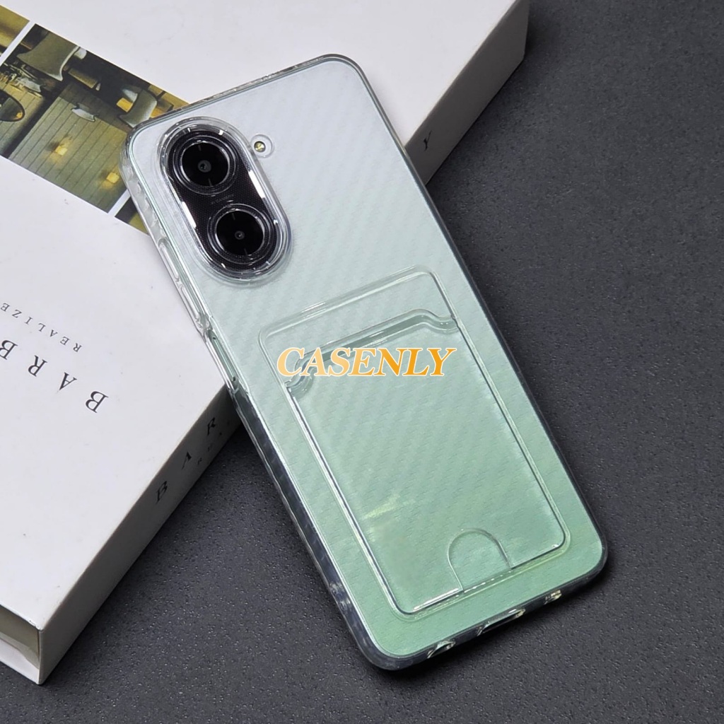 Case Slot Kartu / Card Case Bening Redmi A1 Redmi A2 Redmi A3 Redmi A5