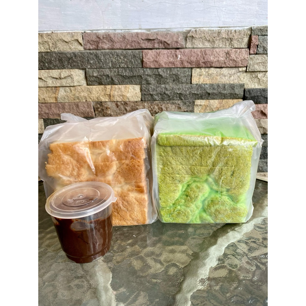 

Paket roti tawar (2roti tawar +1 selai) exp aman