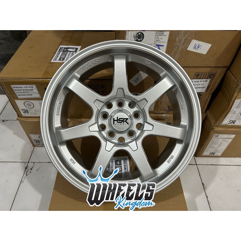 Velg Racing Jdm Model Plang Te 37 Velg Ring 16 HSR Boroko Tjh Pcd 5x100/114 Lebar 7 rata Pnp Innova 