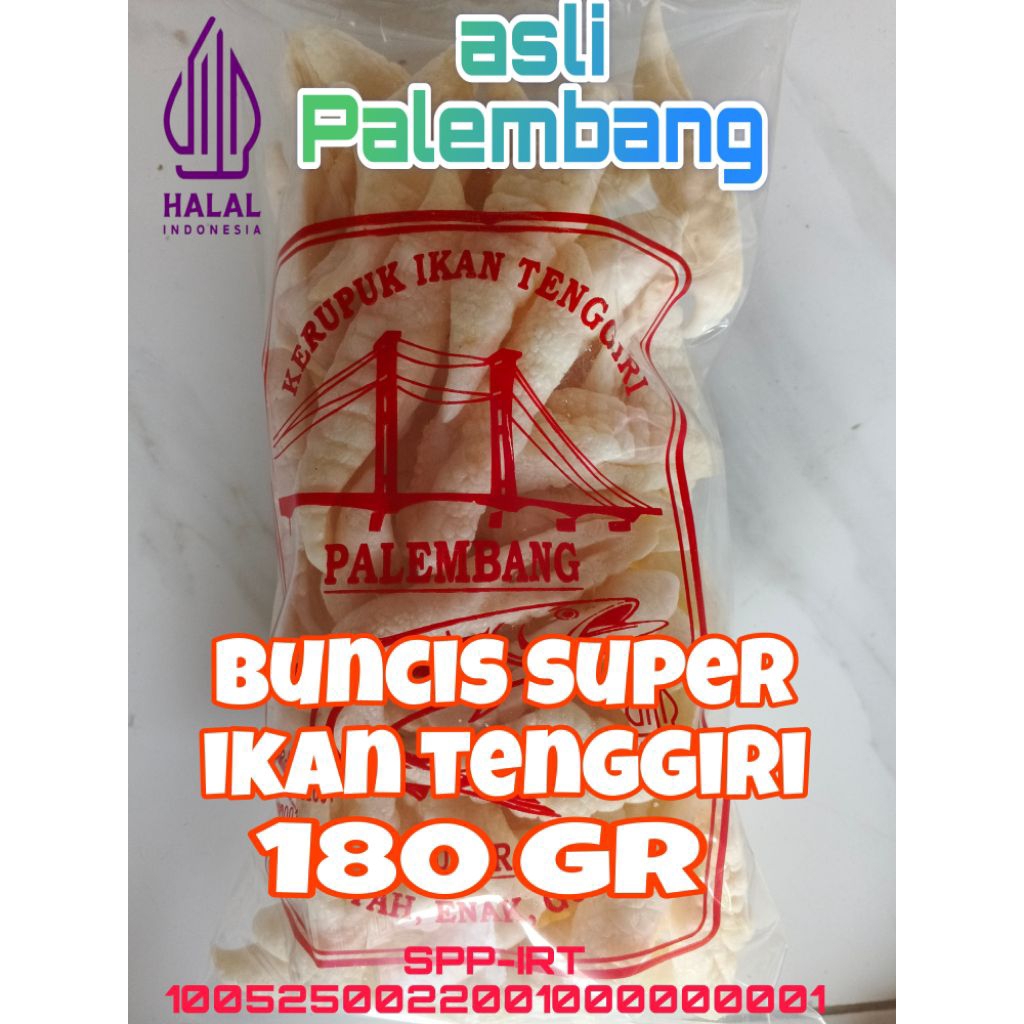 

kerupuk buncis super ikan tenggiri