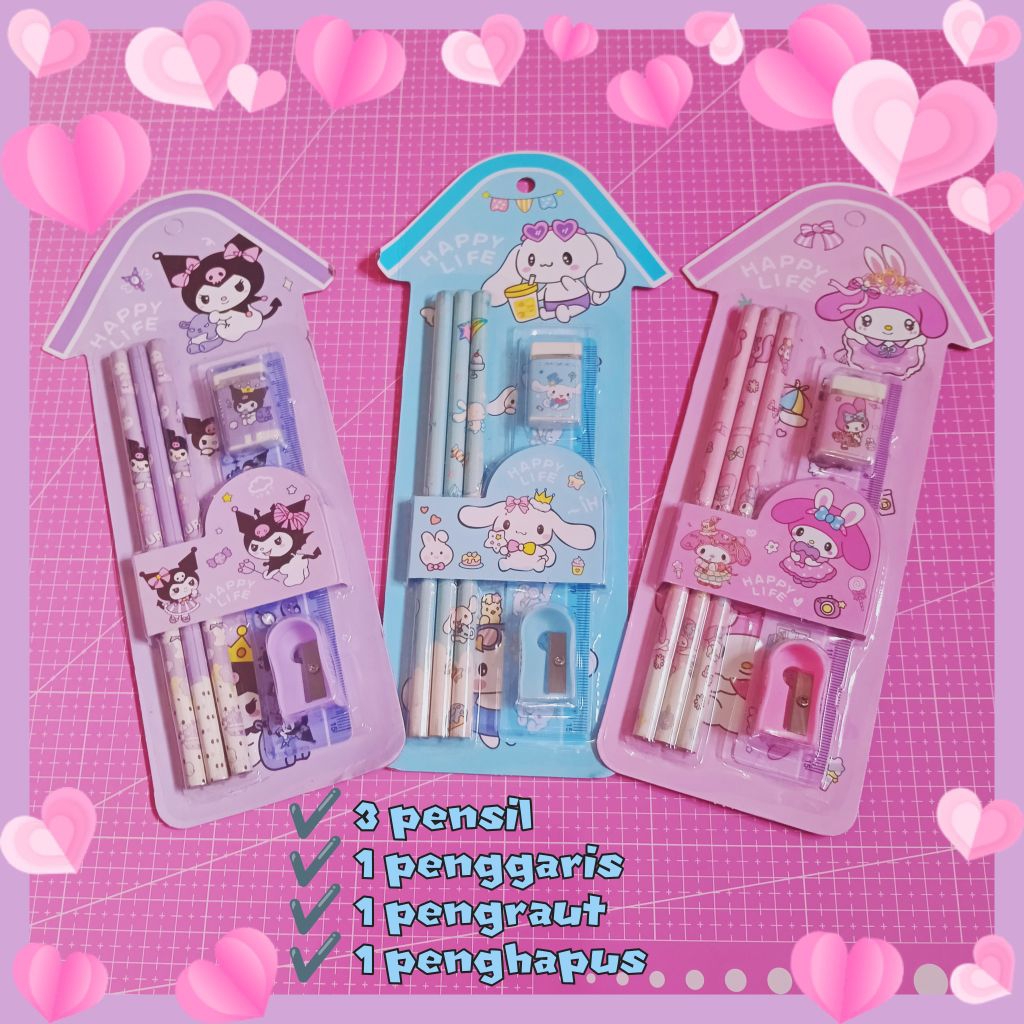 

ATK Set Alat Tulis Stationary Pensil