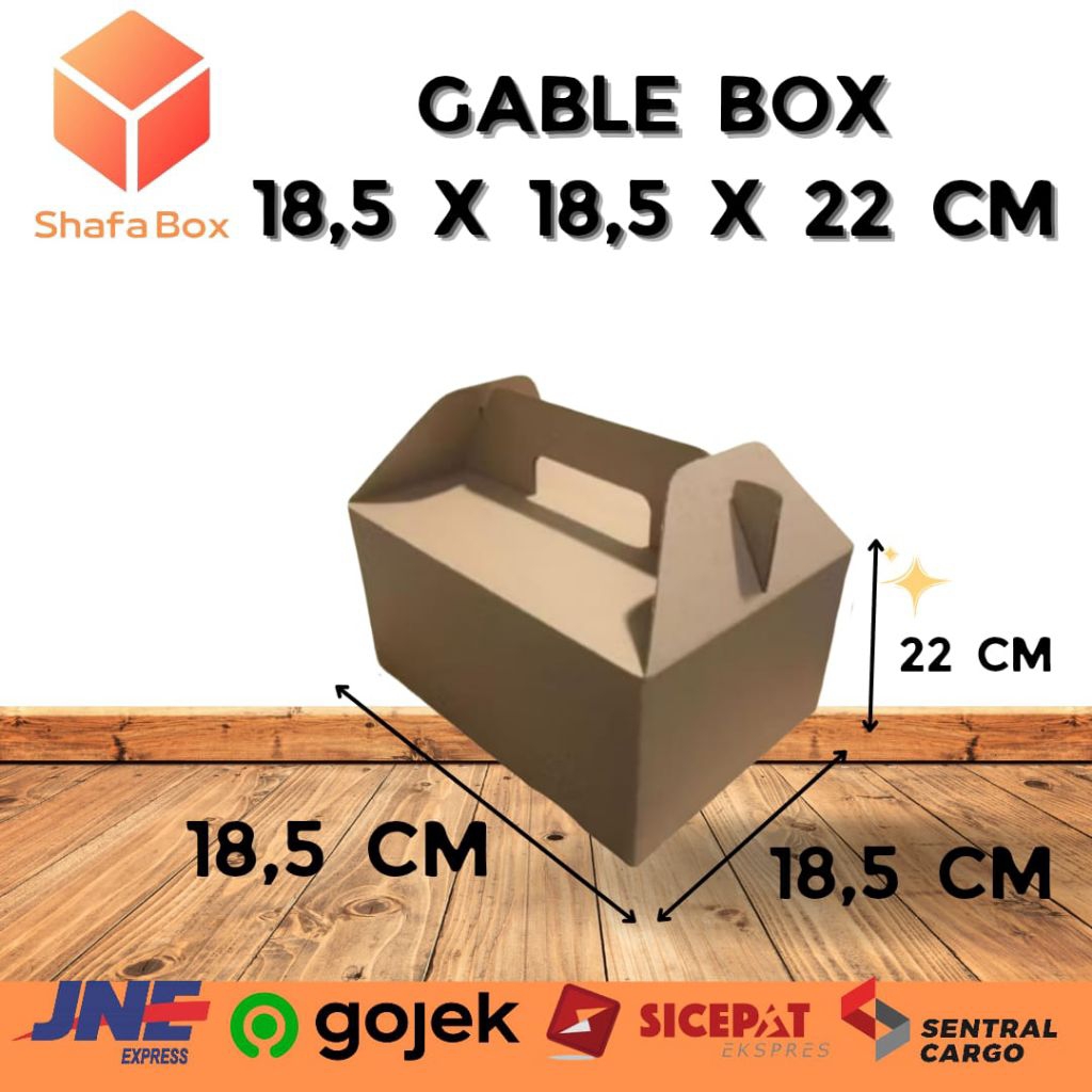 

Gable Box 18,5x18,5x22cm Dus Jinjing