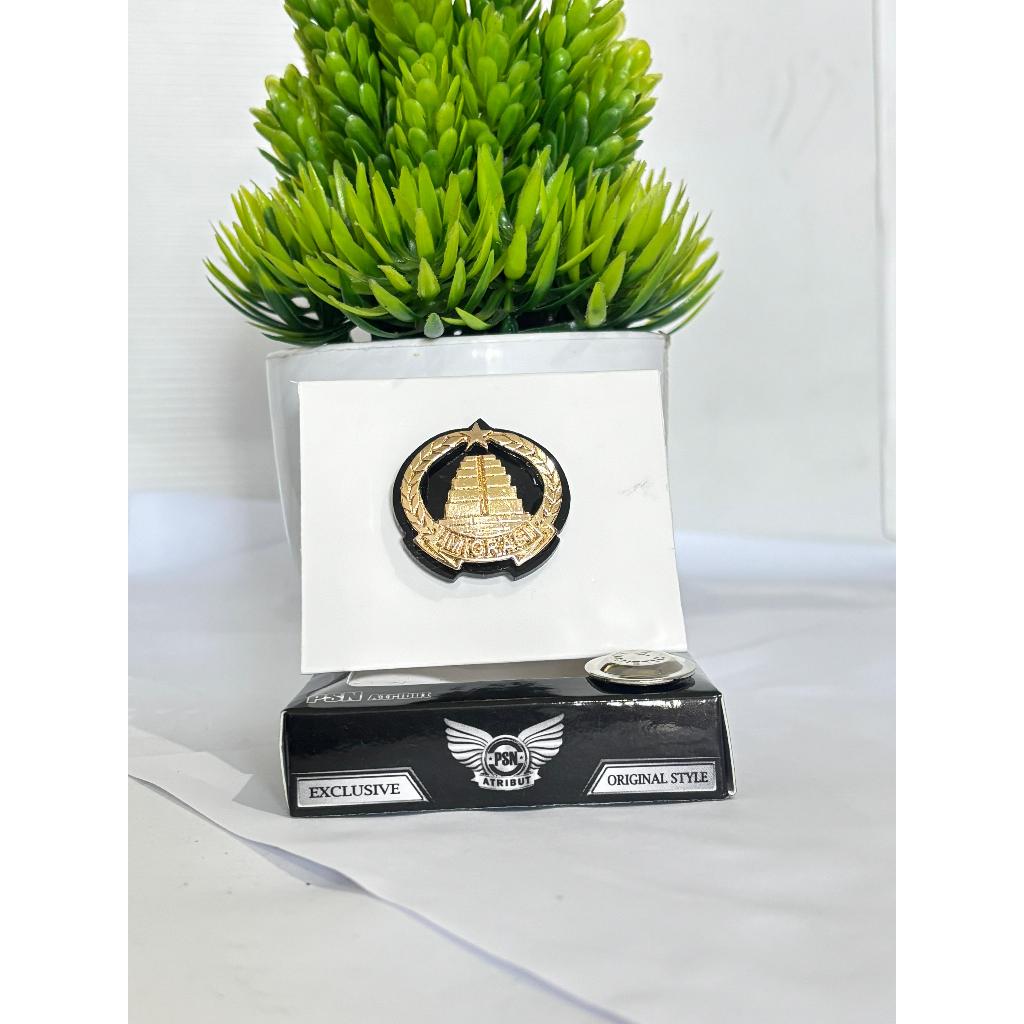 PIN PEJIM IMIGRASI / LAPAS TERBARU BAHAN LOGAM BERKUALITAS PAKAI MIKA HITAM