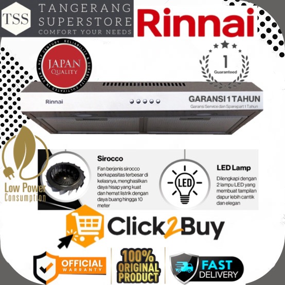 Hock HH-S92S Cooker Hood Penghisap Asap Stainless Steel 90cm