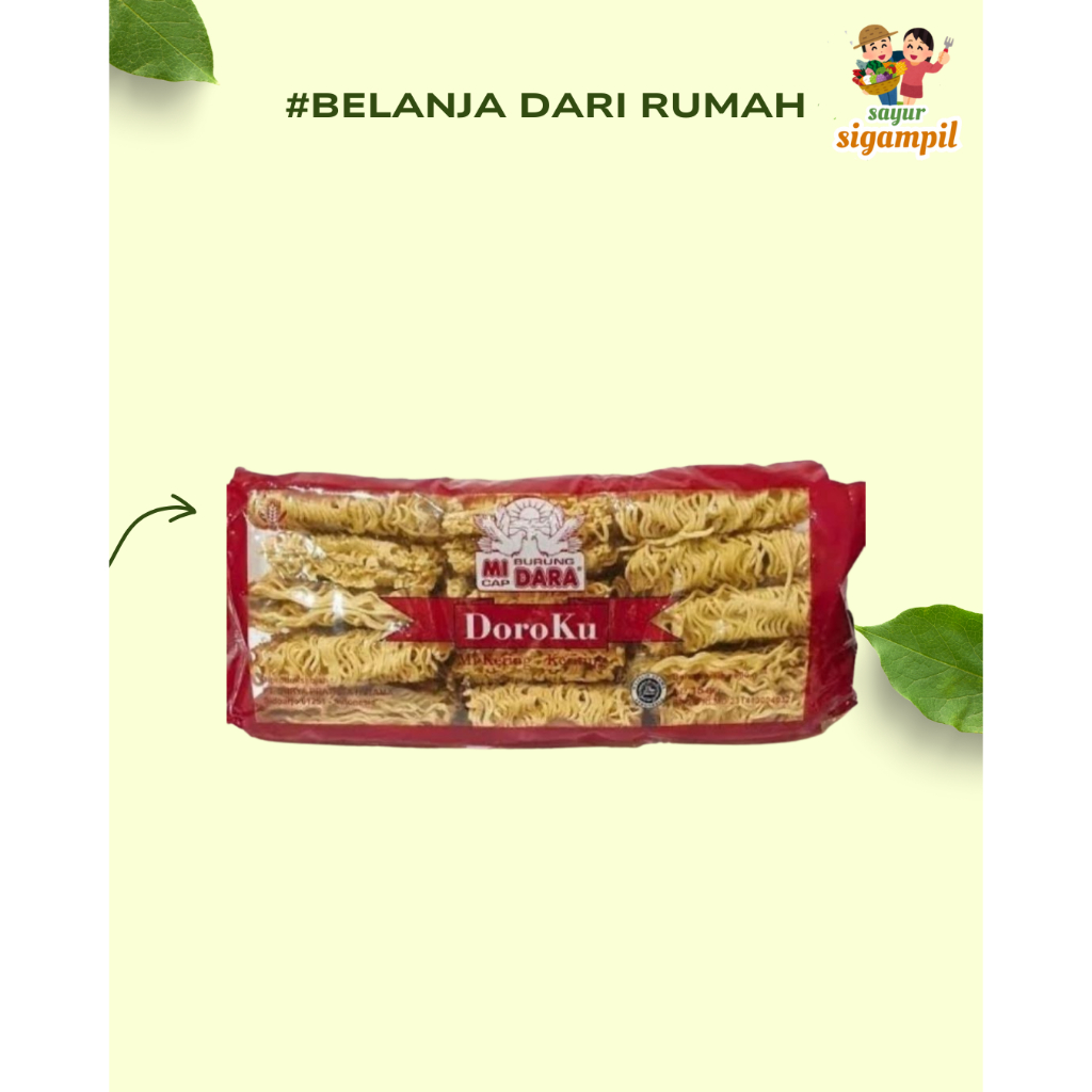 

Doroku Mi Bunga Dara Bandung 600g