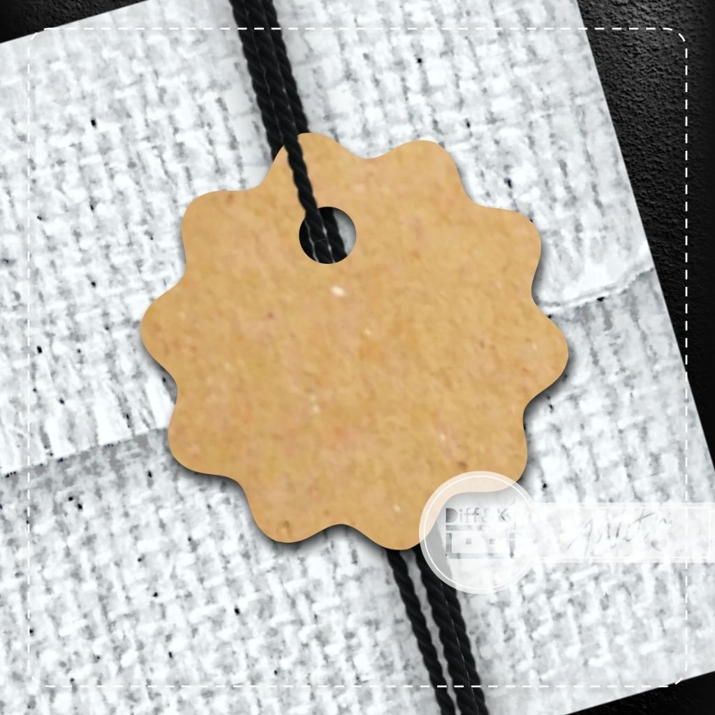 

hantag custom 2 sisi dan 2 muka macam bentuk