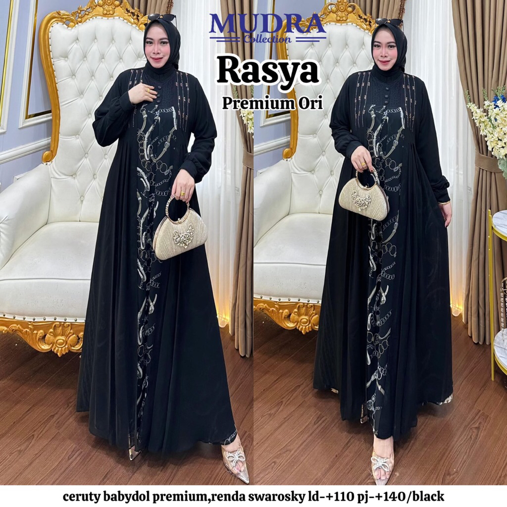 GAMIS DRESS RASYA ORIGINAL BY MUDRA
