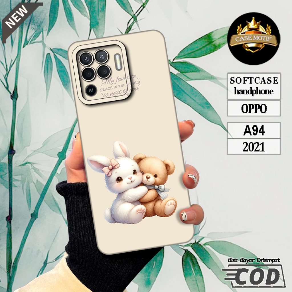 Case OPPO A94 Casing OPPO A94 4G Terbaru 2021 Aksesoris Softcase Casing Silikon Case Hp Murah