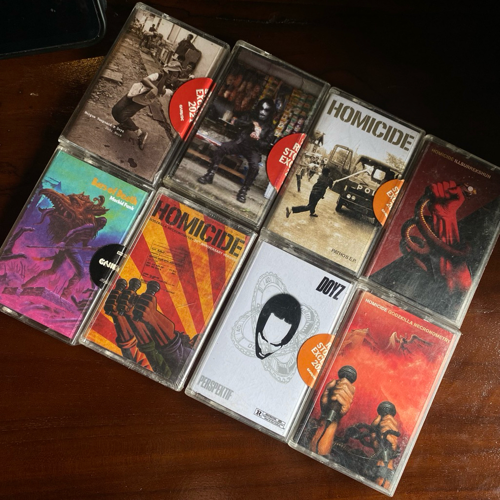 Kaset Pita Langka Grimloc Homicide Krowbar Morgue Vanguard Doyz