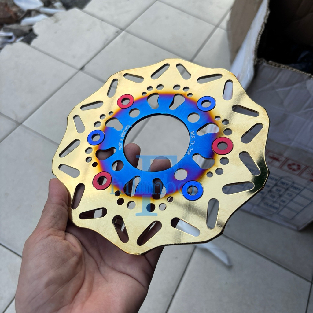 Piringan cakram uk 190mm twotone motor beat vario scoopy genio