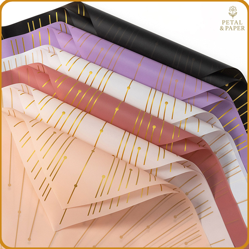 

20 LEMBAR Kertas Buket Meteor Cellophane Flower Wrapping KB6081 copy