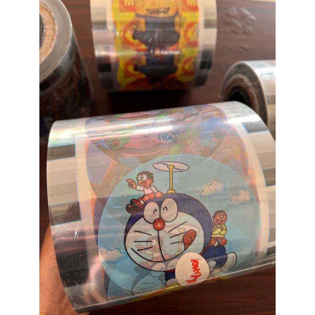 Seal Cup Roll / Sealer Cup Minuman / Lid Sealer Polos / Lid Sealer Motif Drink 1000 1200 Cup