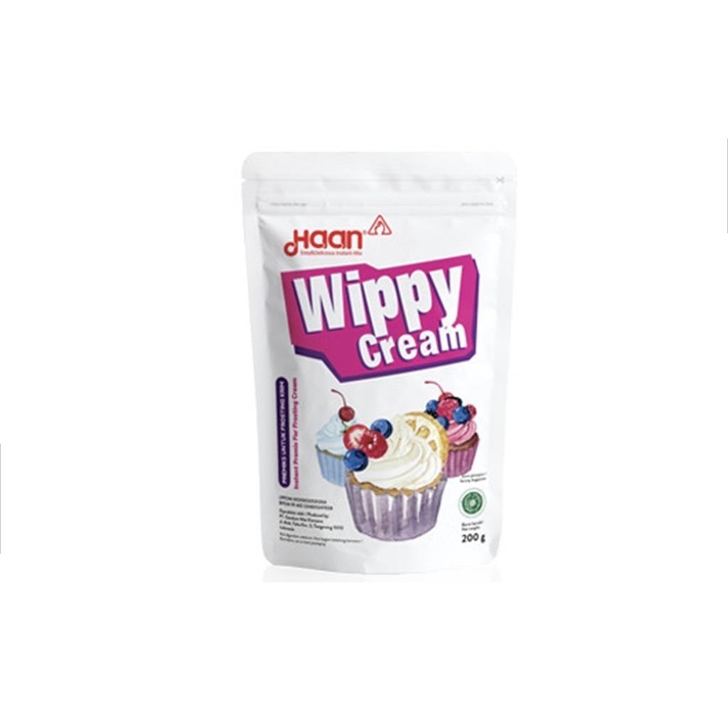 

HAAN WHIPPING CREAM (POUCH/BOX) 200 GRAM