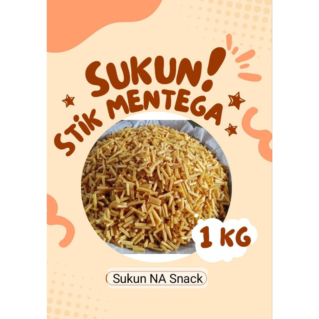 

Stick Sukun Mentega 1kg Grade A Camilan Kiloan Jajanan Asin Gurih Murah