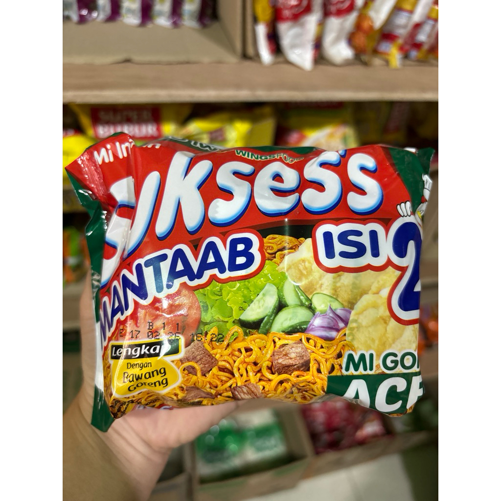 

mie sukses isi 2 goreng Aceh