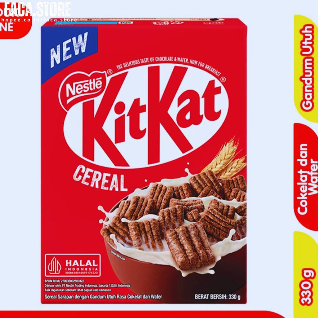 

Kitkat Cereal coklat box 330gr