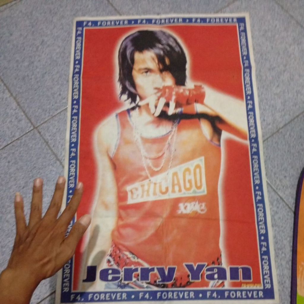 Poster Kain Gunung Kelud F4 Forever Jerry Yan Dao Ming Si Tomingse