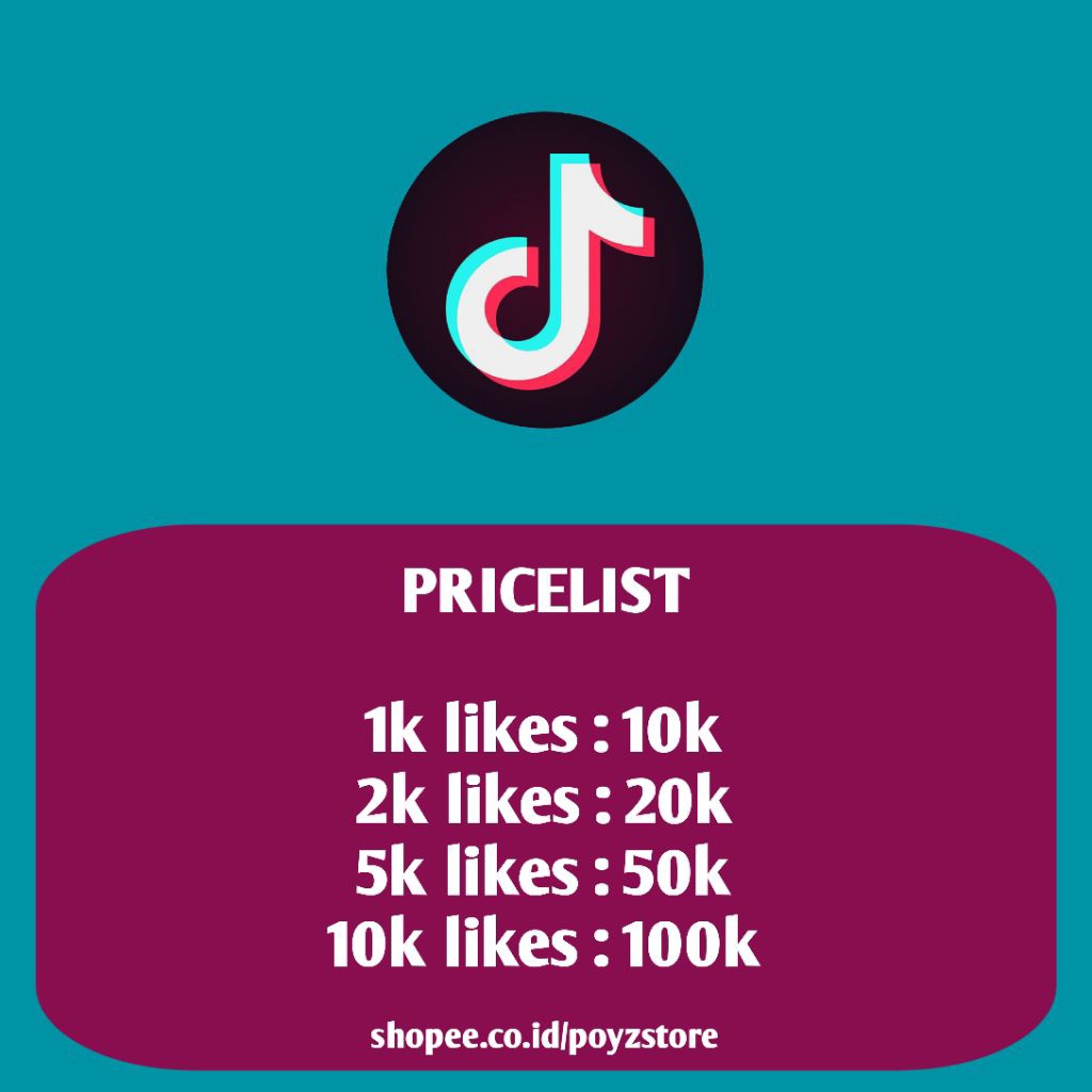 LAYANAN LIKES TIKTOK