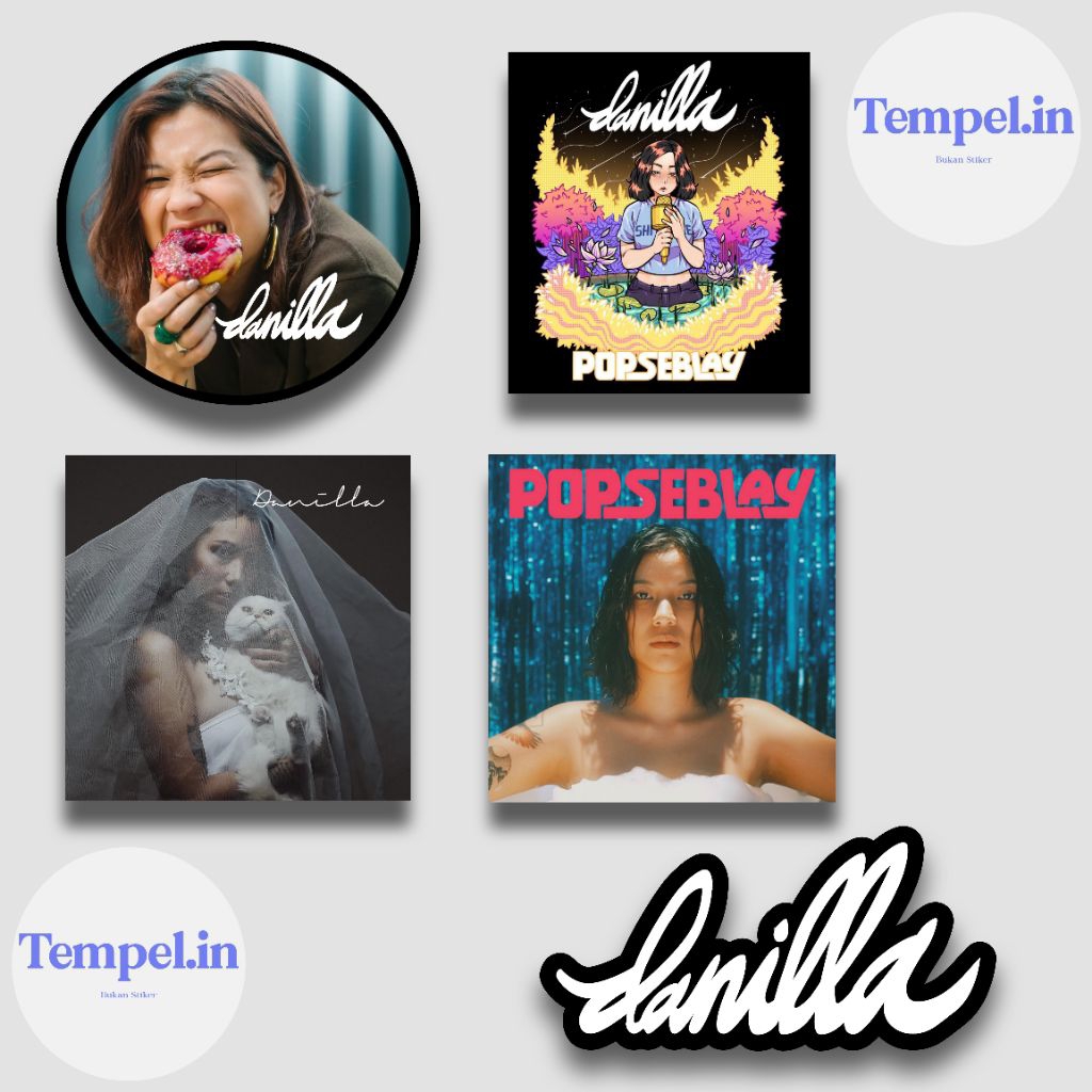 

Sticker danilla riyadi ,VINYL PREMIUM WATERPROF