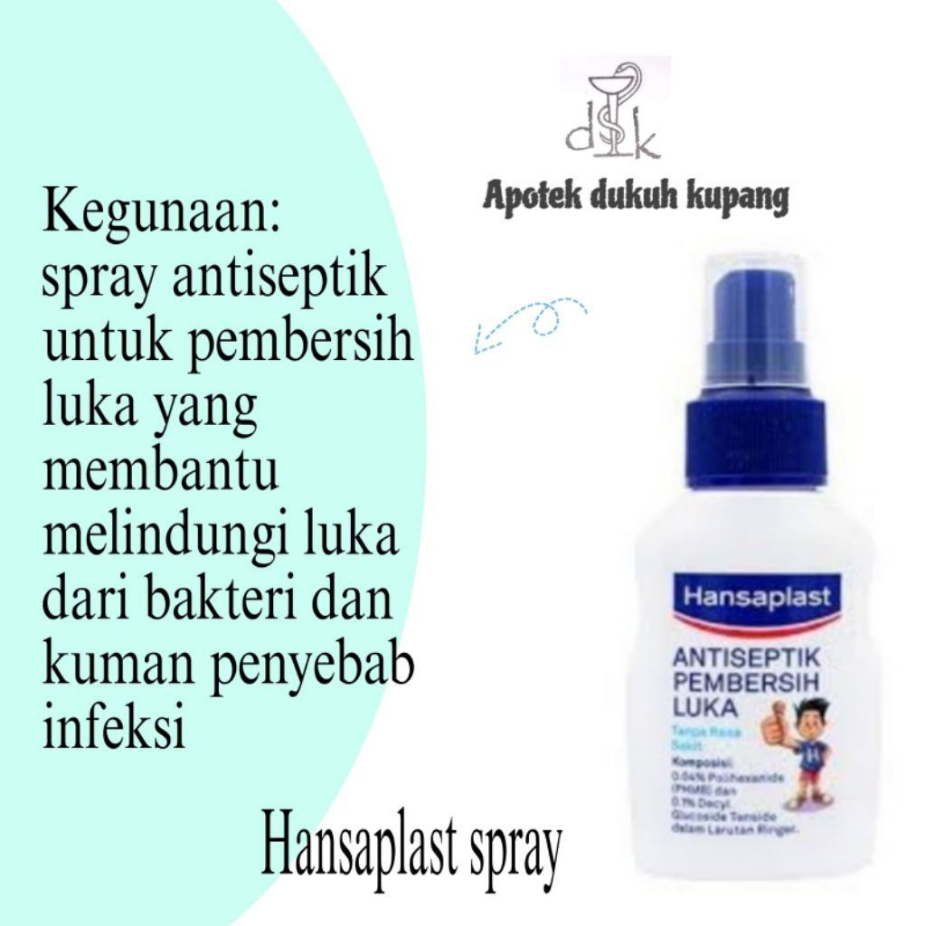 Hansaplast spray antiseptik luka