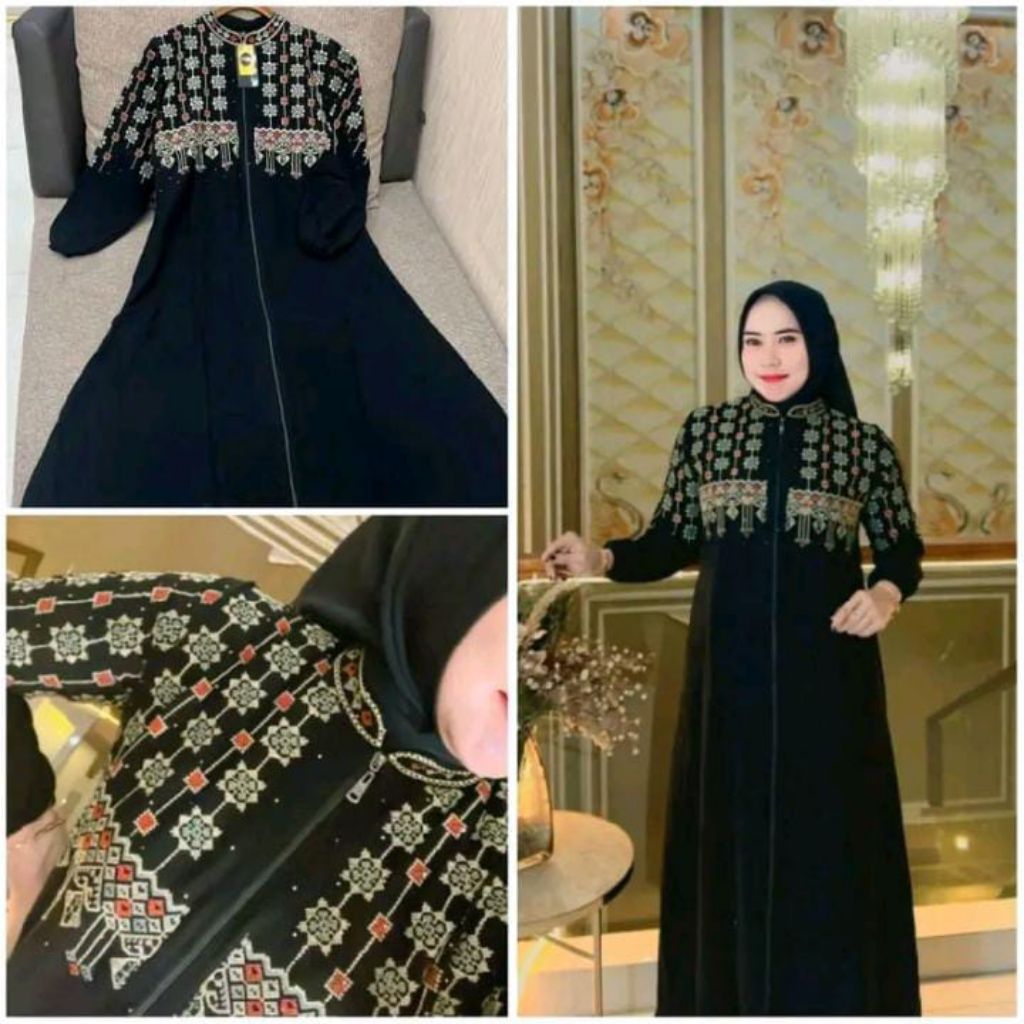 Zulfa abaya no hijab
