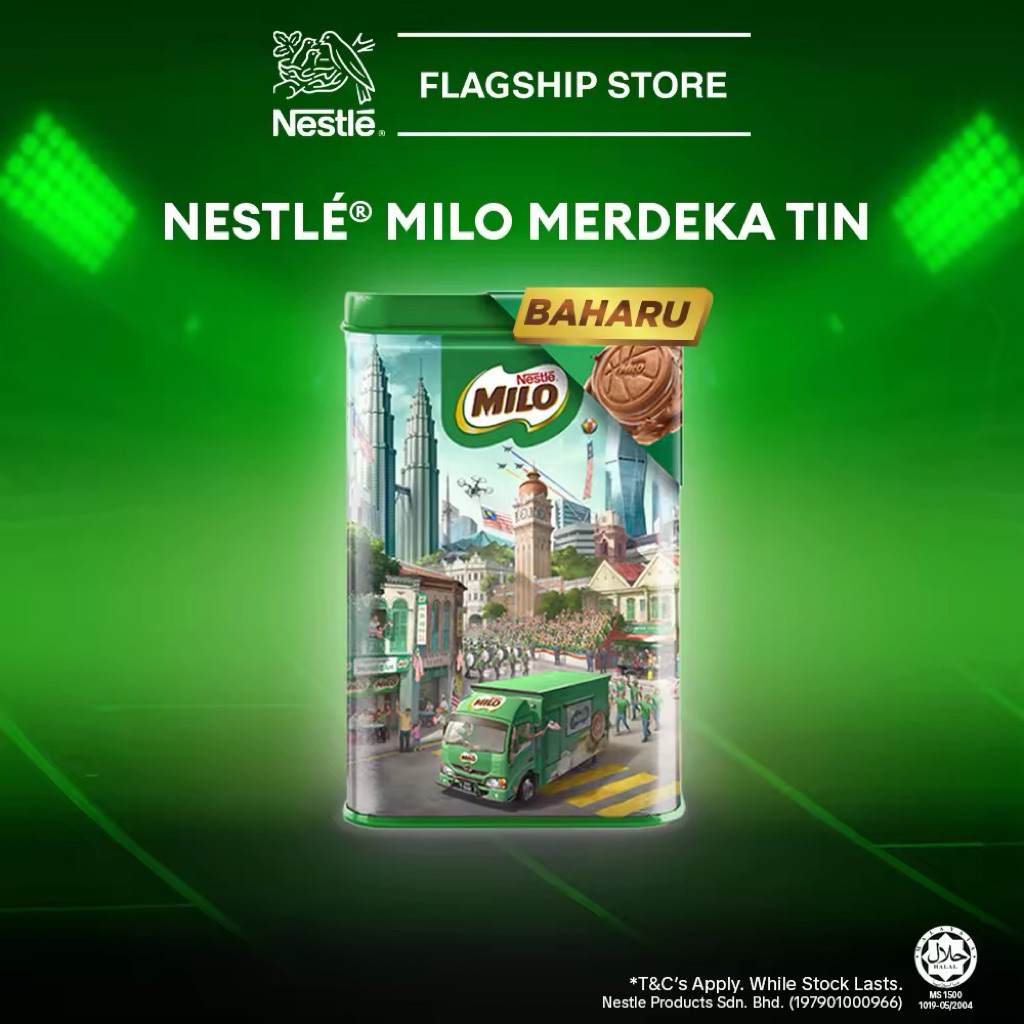 

[READY 8 September 2025] MILO® Biscuit Gifting Tin (482g)