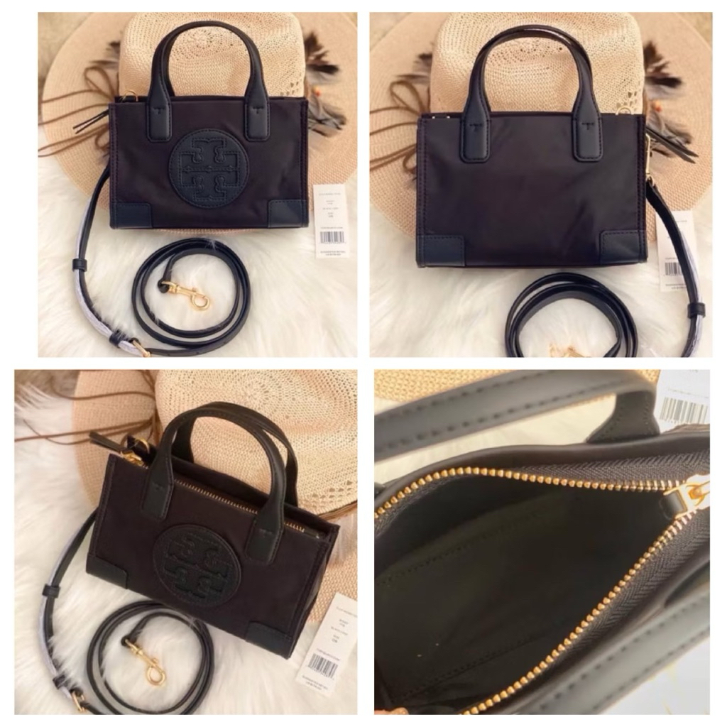 Tas Wanita T B Ella Micro Nylon Tote Black / Tas TB Micro Nylon / Tas TB Wanita Sling Bag